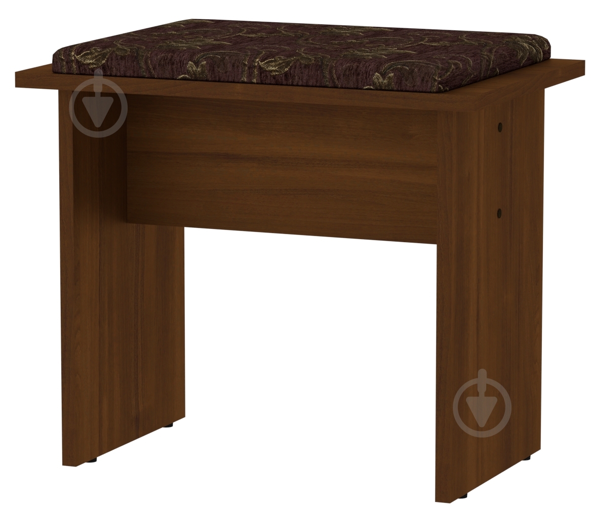 Табурет Компанит Т-7 бостон шоколад / орех - фото 1 Табурет Компанит Т-7 бостон шоколад / орех - фото 1