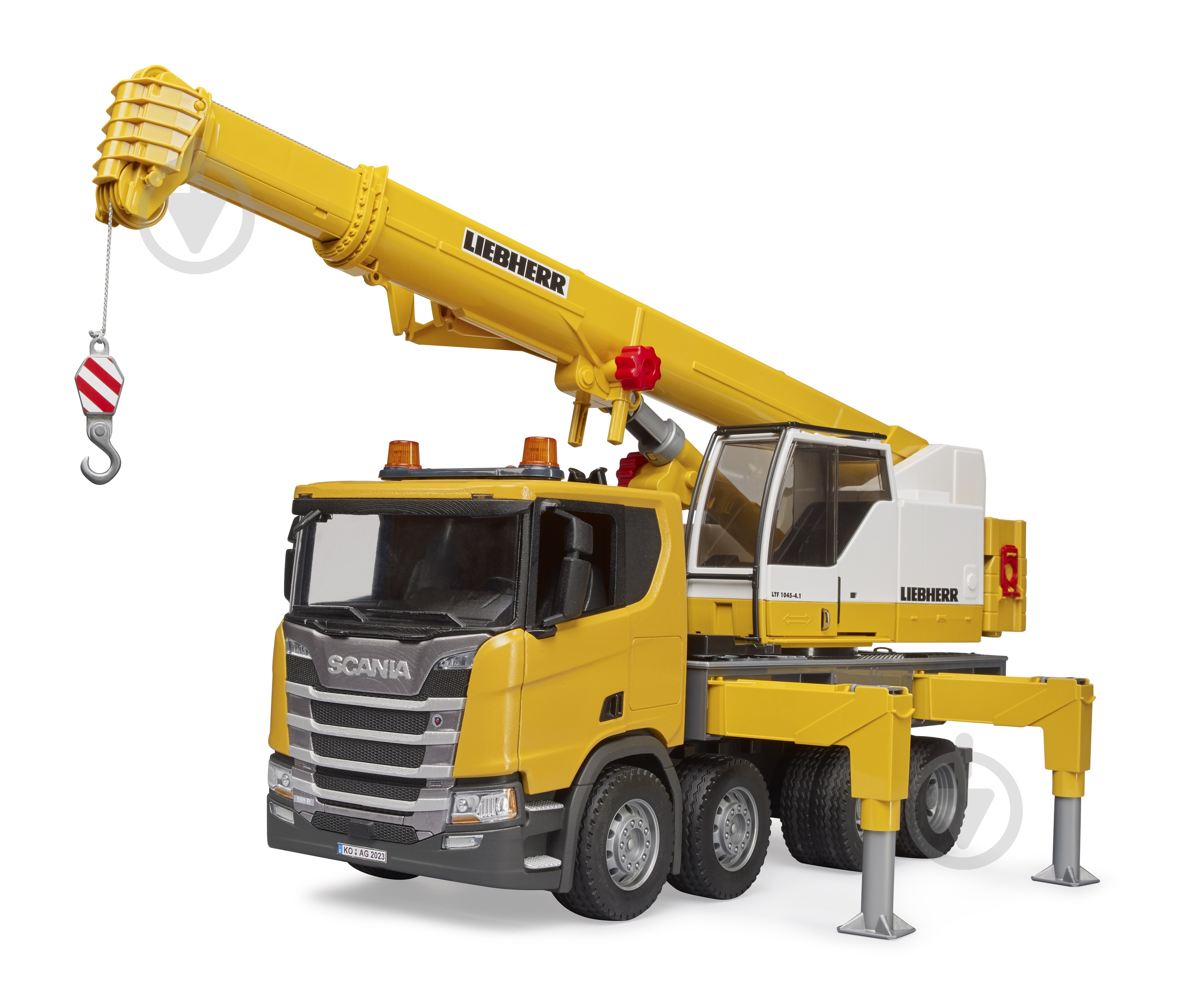 ᐉ Машинка Bruder Автокран Scania Super 560R 1:16 03571 • Купить в