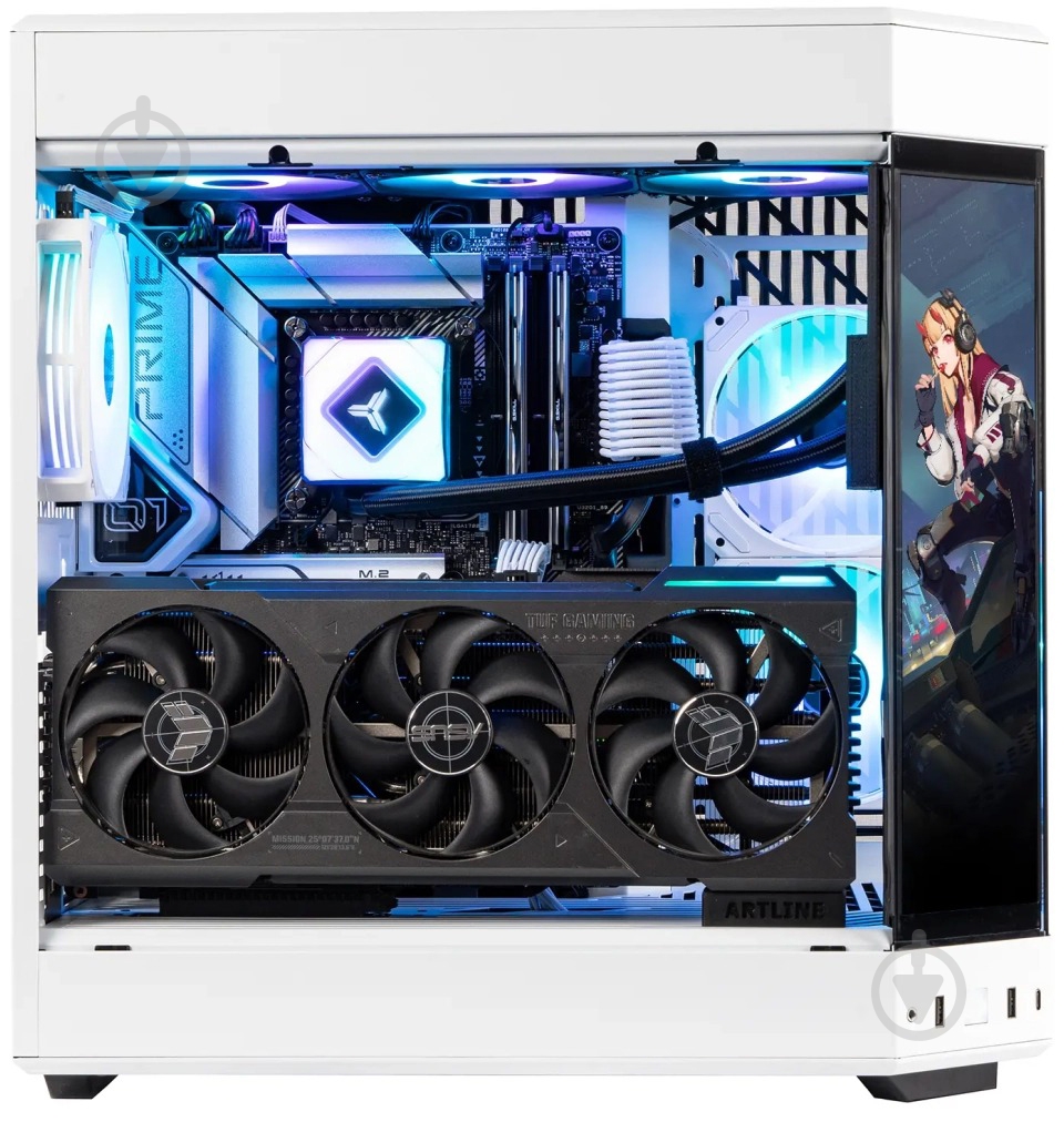 Компьютер Artline Gaming Y60WHITE (Y60Whitev30Win) white - фото 8
