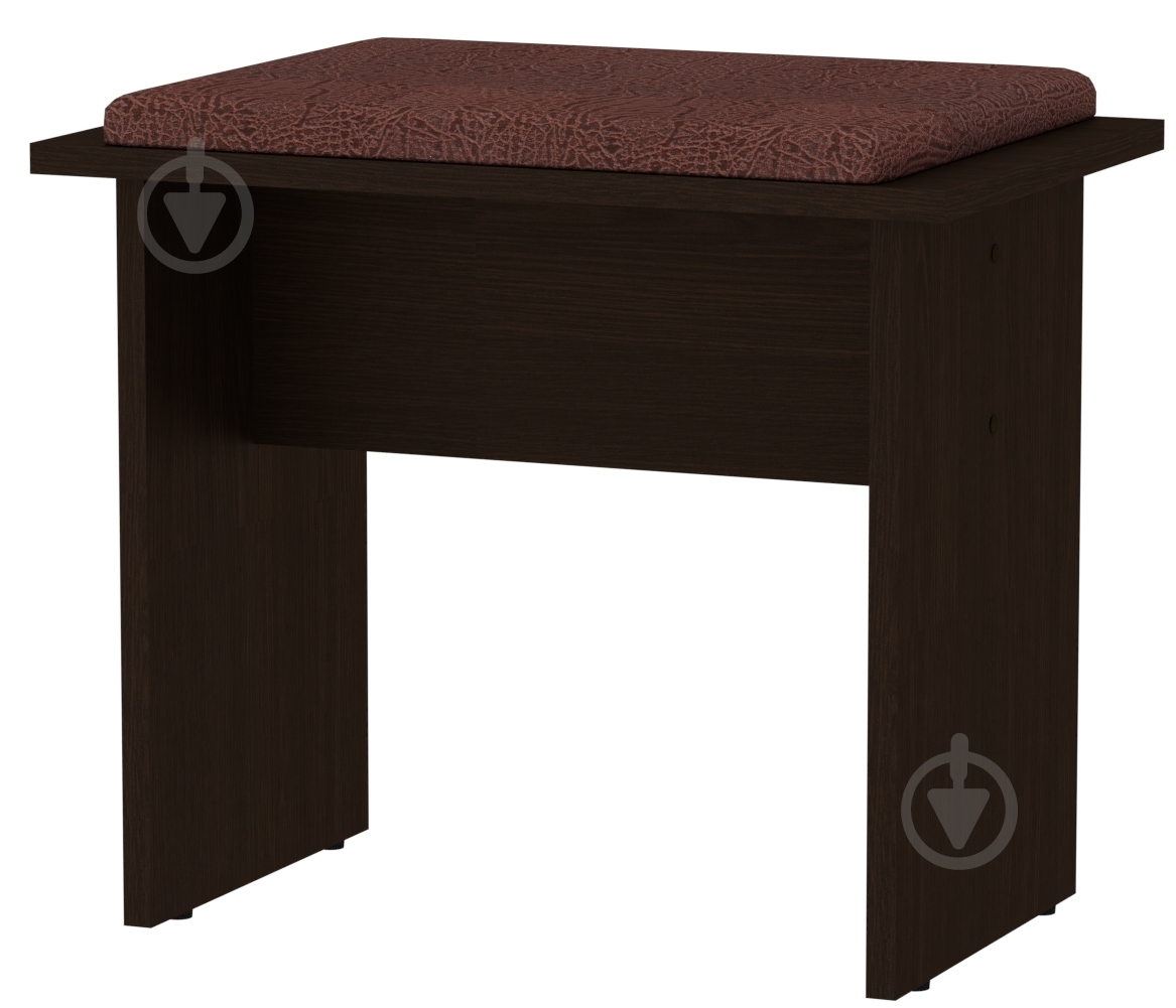 Табурет Компанит Т-7 бронза / венге - фото 1