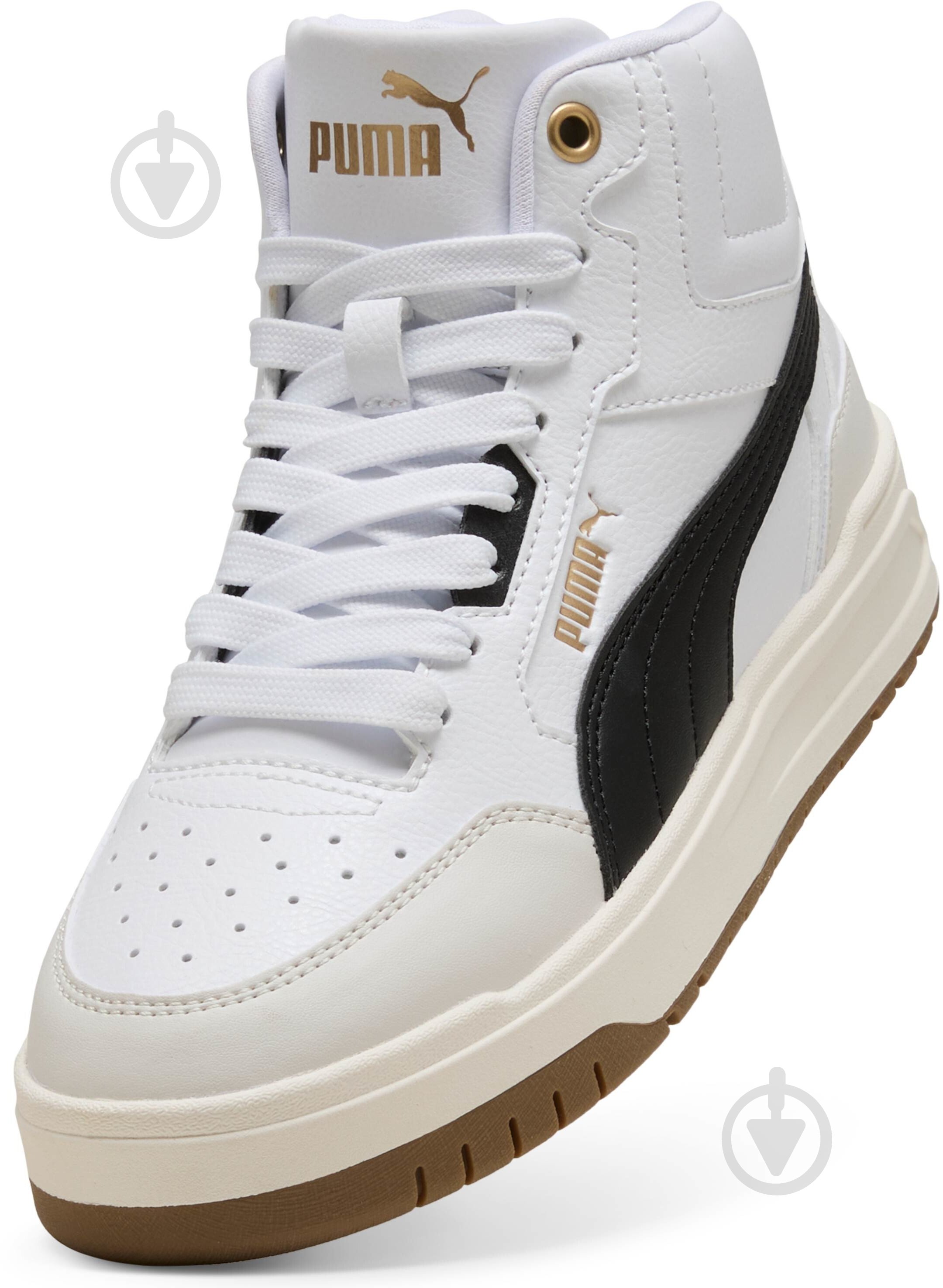 Кросівки для дівчаток демісезонні Puma Shuffle Downtown Mid Jr 40374304 р.36 білі - фото 5 Кросівки для дівчаток демісезонні Puma Shuffle Downtown Mid Jr 40374304 р.36 білі - фото 5