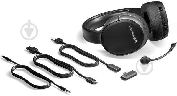 Гарнитура SteelSeries Arctis 1 Wireless black (61512) - фото 5
