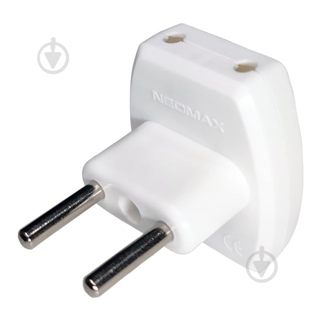 Тройник Neomax без заземления 3 гн. белый NX1019 - фото 2