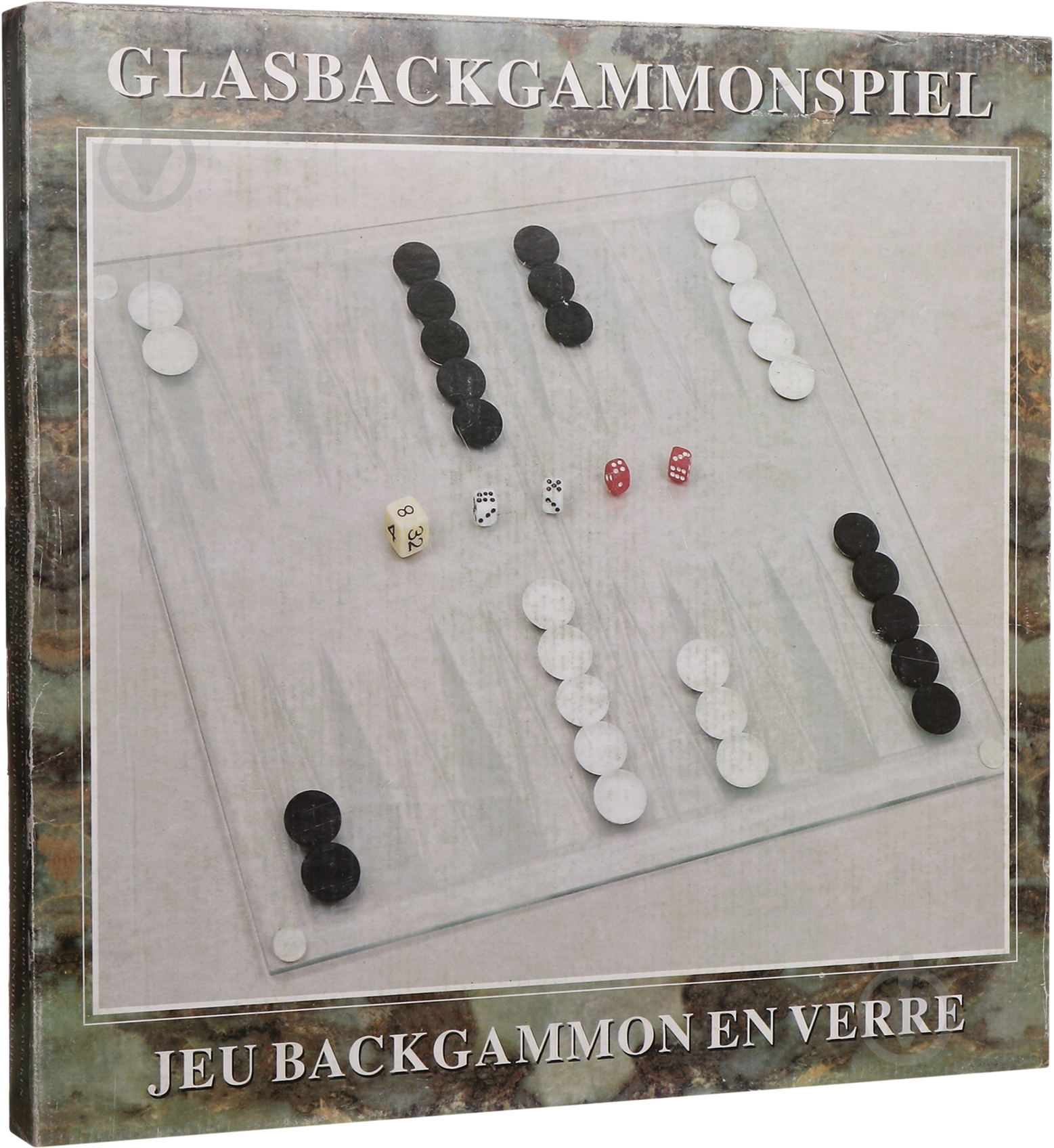 Игровой набор Нарды стеклянные GJ08L - фото 3