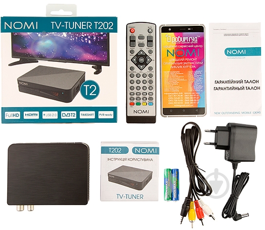 ТВ-тюнер Nomi T202 - фото 7 ТВ-тюнер Nomi T202 - фото 7