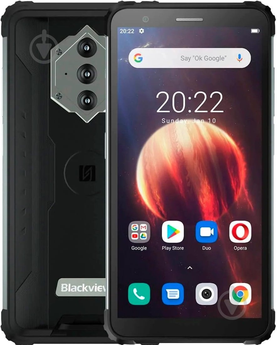 Смартфон Blackview BV6600 Pro 2SIM 4/64GB black (6931548306955) - фото 1