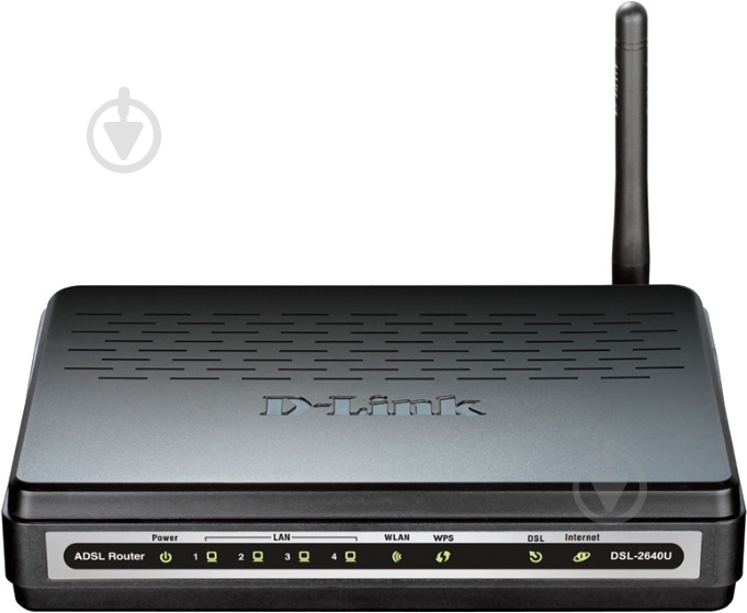 Wi-Fi-роутер D-Link DSL-2640U/B - фото 1 Wi-Fi-роутер D-Link DSL-2640U/B - фото 1