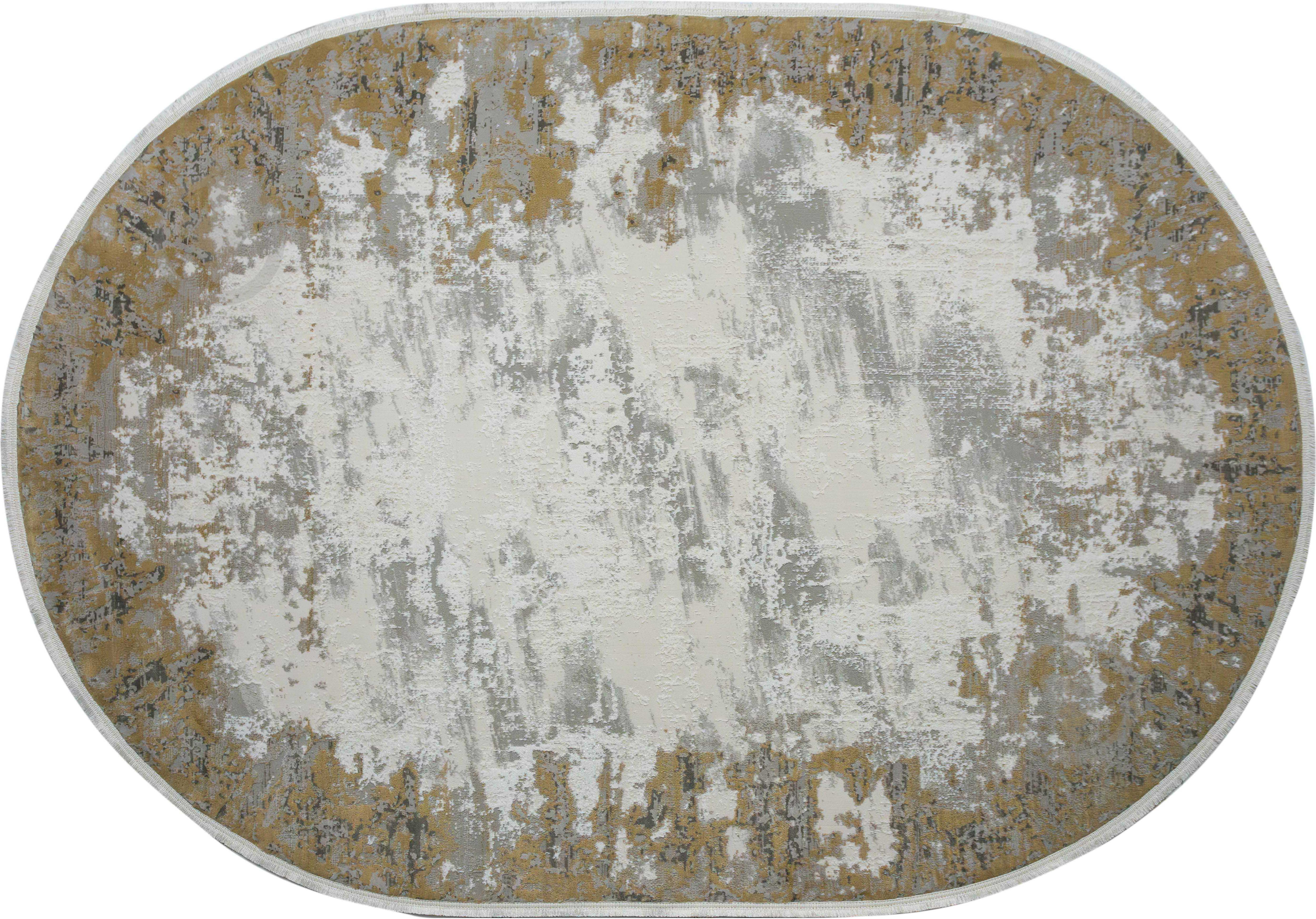 Ковер LINEA HALI OTTO GREY O (31423A) 80x150 см - фото 1