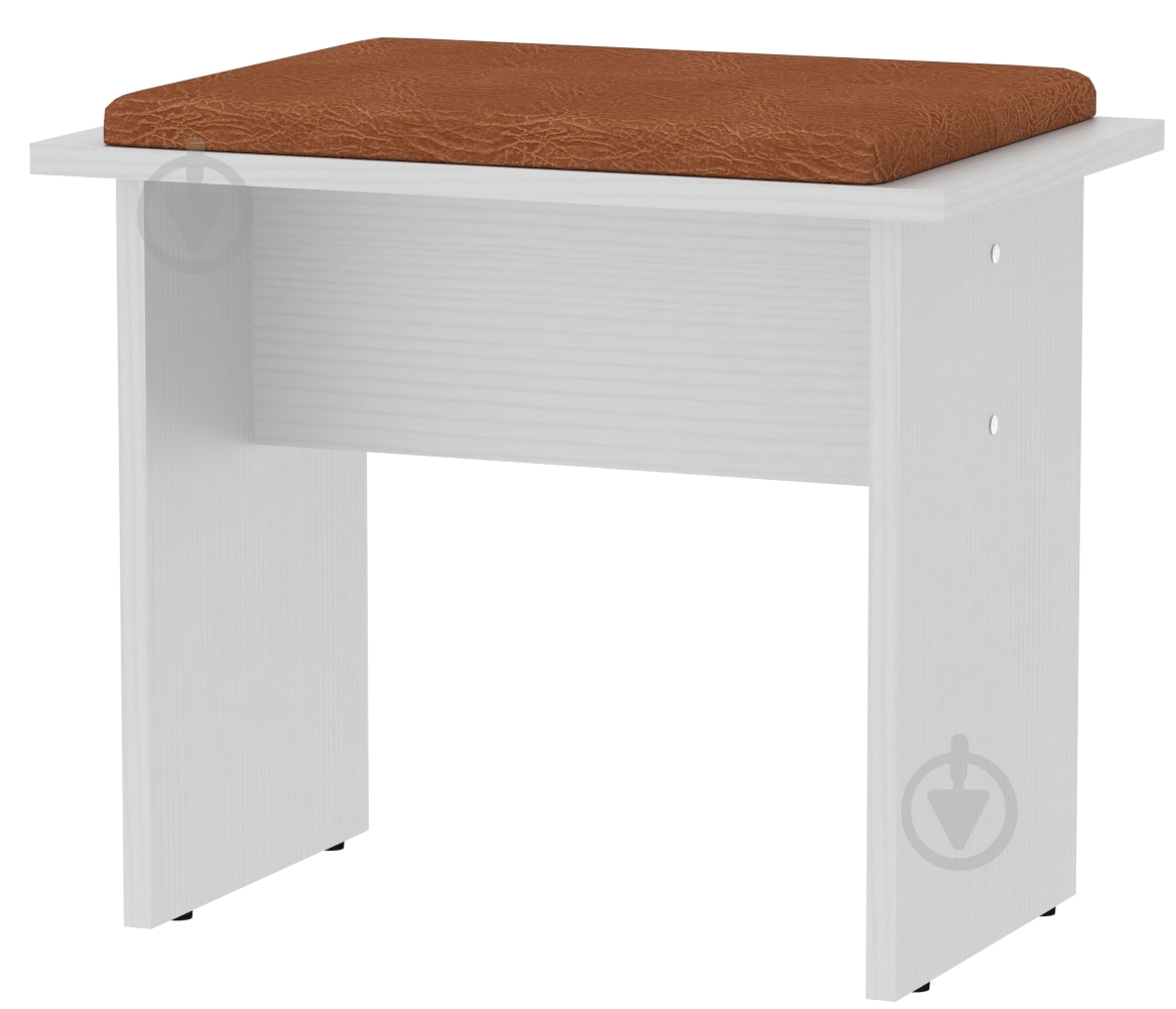 Табурет Компанит Т-7 рыжий / нимфея альба - фото 1