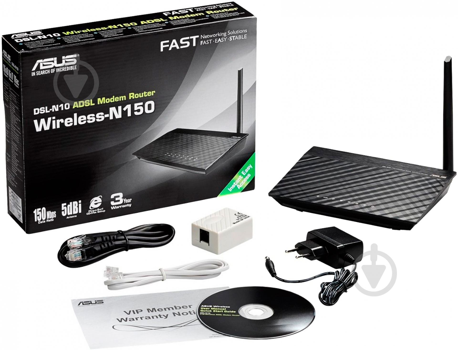 Роутер ASUS DSL-N10 - фото 7 Роутер ASUS DSL-N10 - фото 7