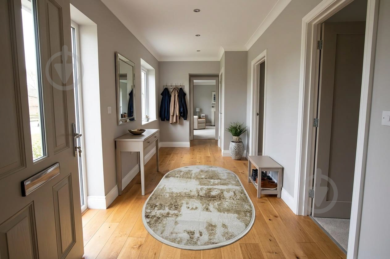 Ковер LINEA HALI OTTO BROWN O (31455A) 80x150 см - фото 7