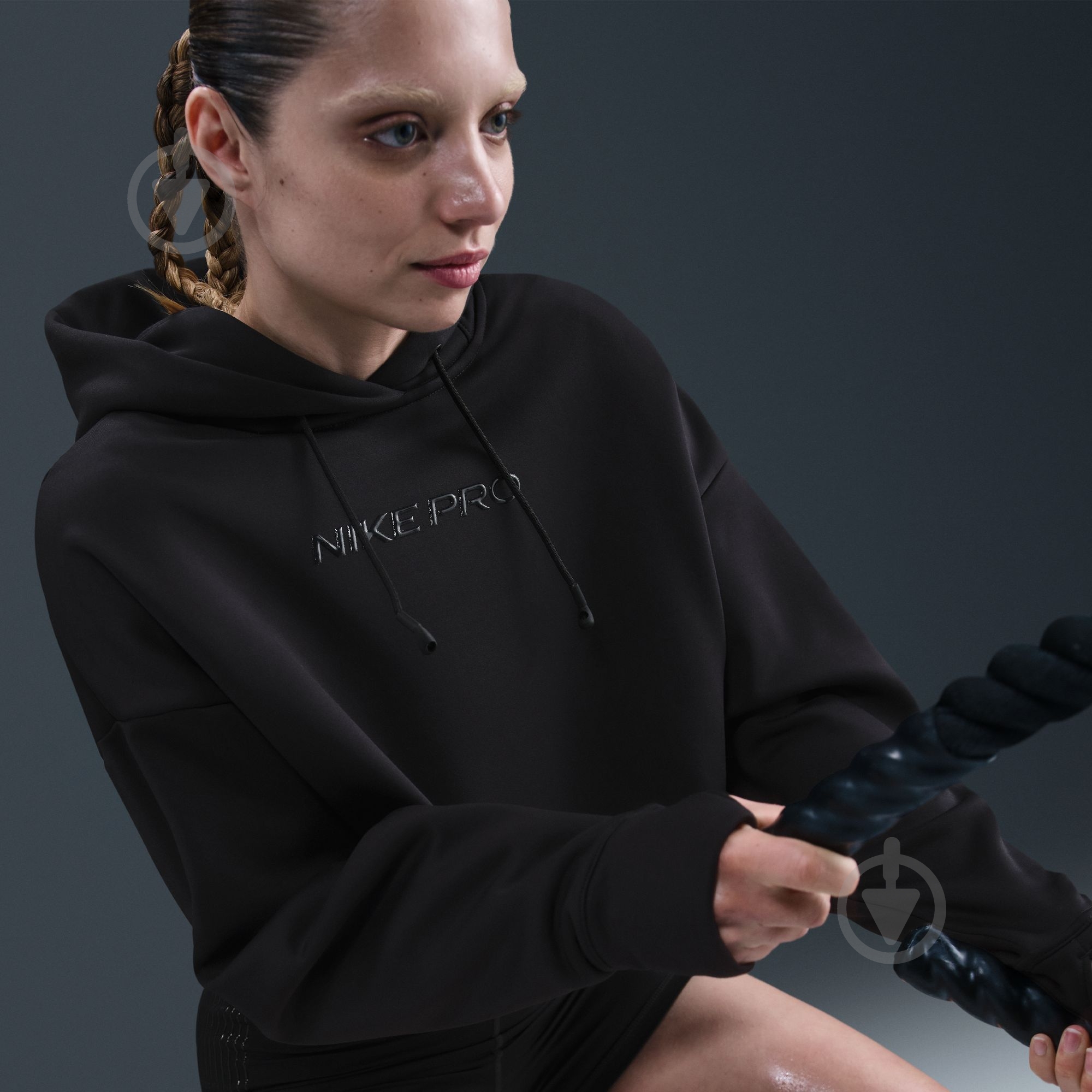 Джемпер Nike W NP TF FLC HOODIE GG GRX HV3600-010 р.XL чорний - фото 11 Джемпер Nike W NP TF FLC HOODIE GG GRX HV3600-010 р.XL чорний - фото 11