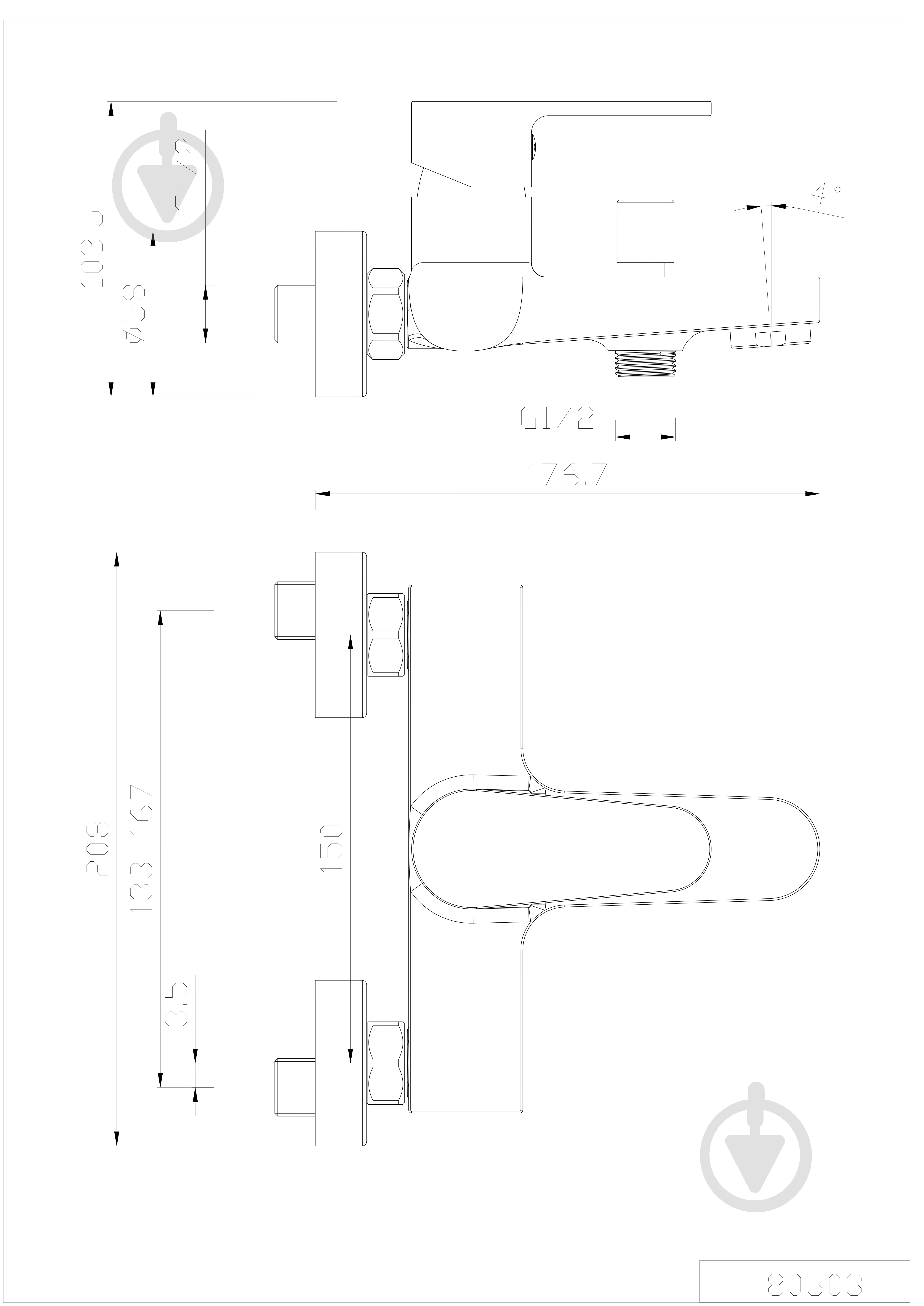 Смеситель для ванны Smart Sant Zagora - фото 2