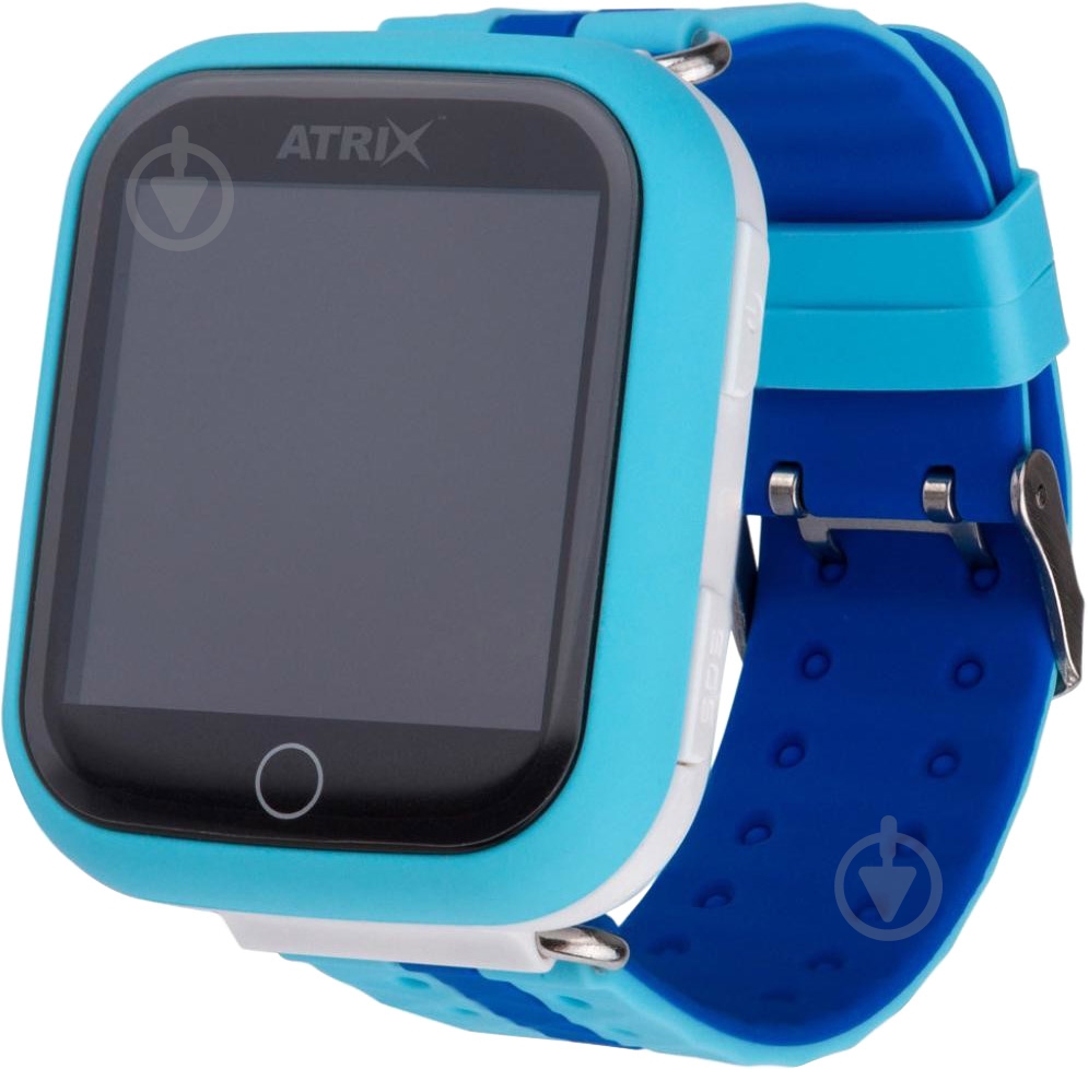 Смарт-часы Atrix Smart watch iQ100 Touch GPS blue - фото 2