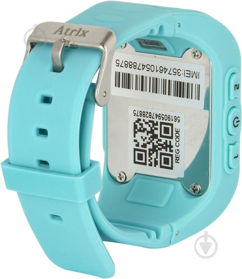 Смарт-часы Atrix Smart watch iQ300 GPS blue - фото 4