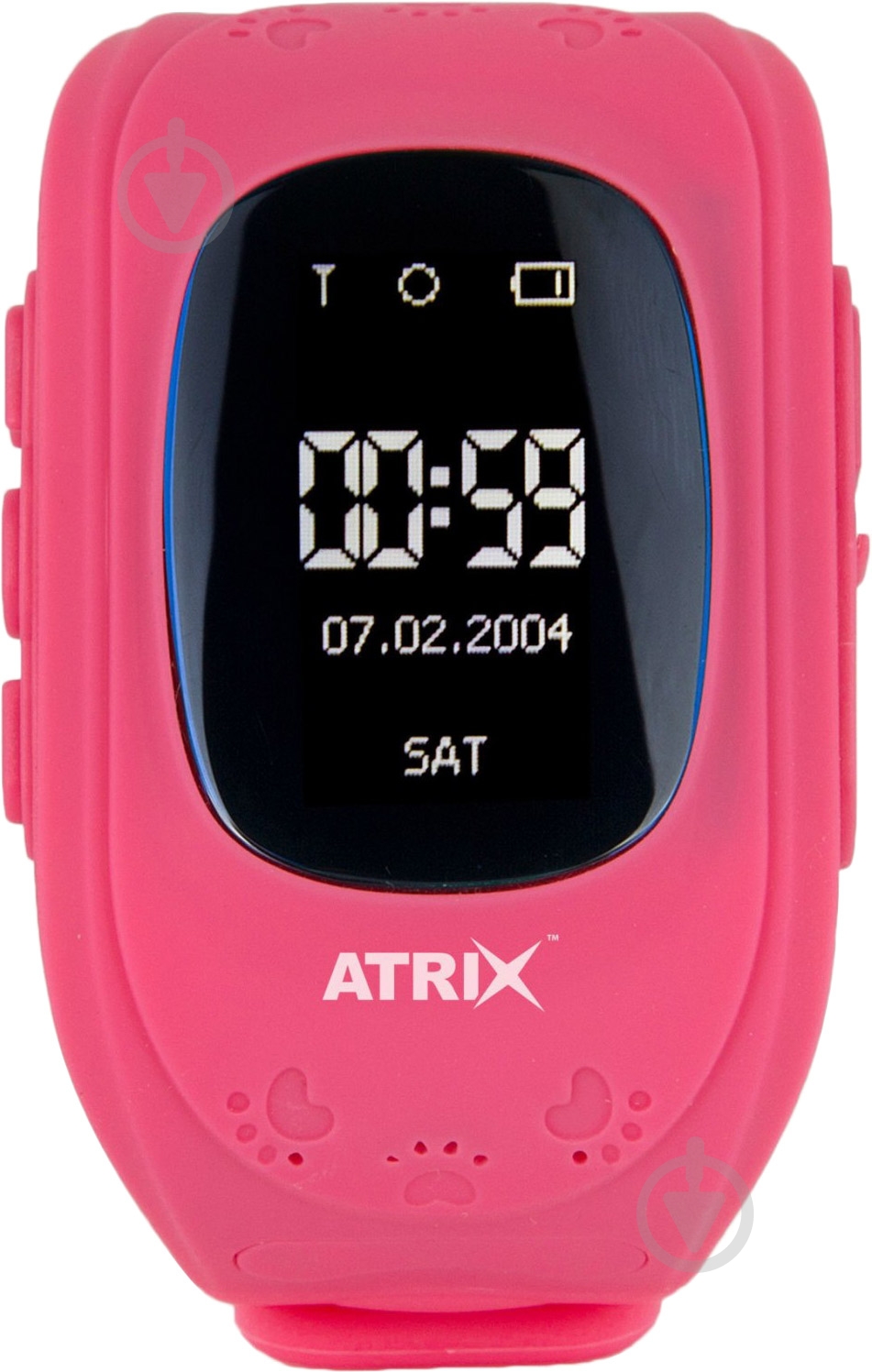Смарт-часы Atrix Smart watch iQ300 GPS pink - фото 1 Смарт-часы Atrix Smart watch iQ300 GPS pink - фото 1