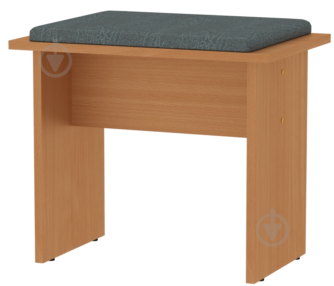 Табурет Компанит Т-7 серый / бук - фото 1