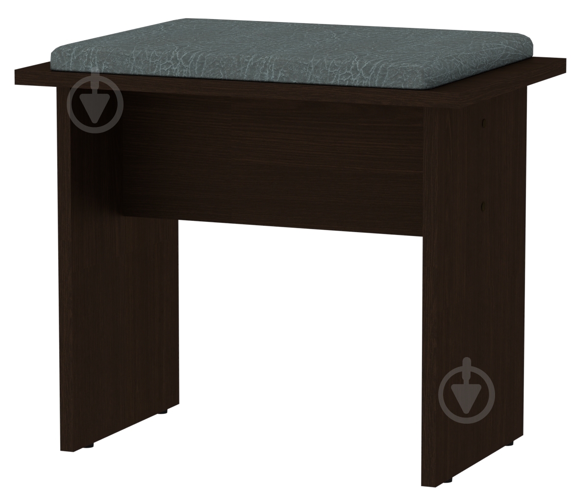 Табурет Компанит Т-7 серый / венге - фото 1