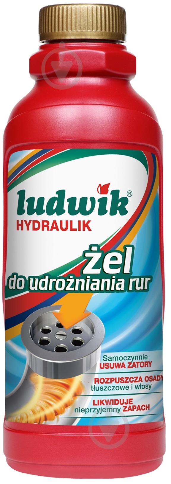 Гель для чищення труб Ludwik 1 л - фото 1 Гель для чищення труб Ludwik 1 л - фото 1