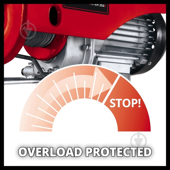 ВИТРИНА! Электротельфер Einhell ТС-EH 250 2255130 - фото 4