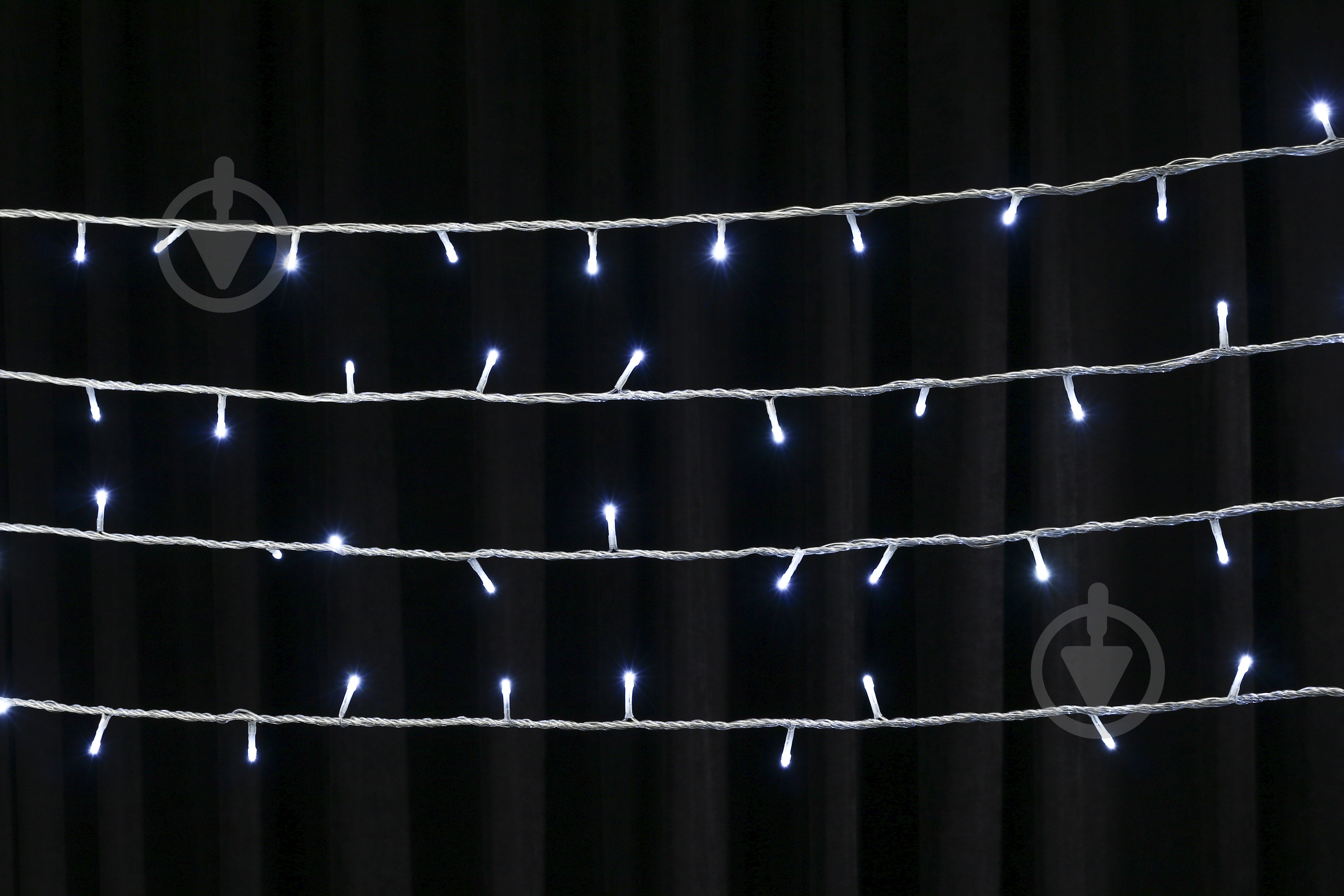 Электрогирлянда линейная Феєрія QC3001 цвет холодно-белый встроенный светодиод (LED) 300 ламп - фото 5