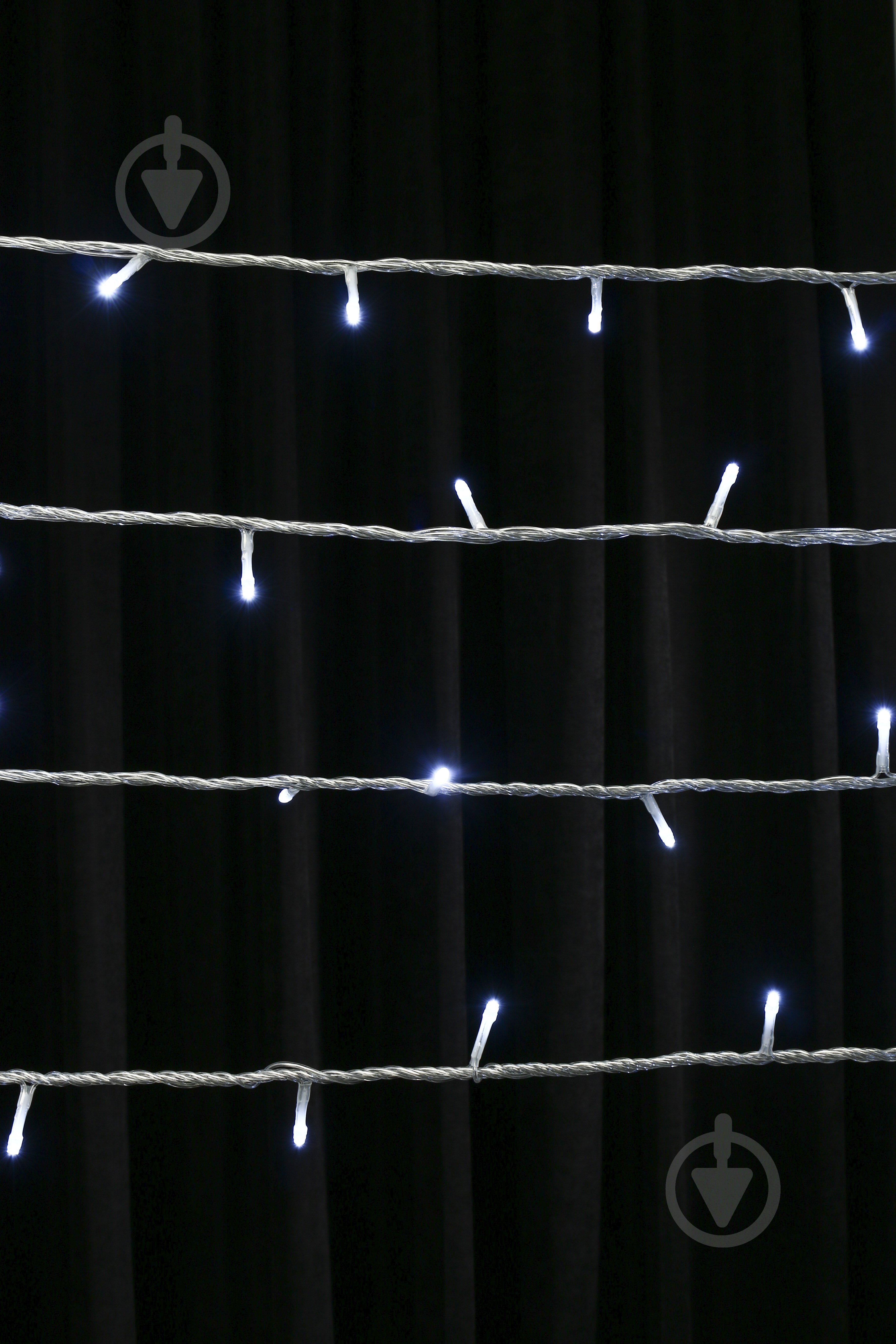 Электрогирлянда линейная Феєрія QC3001 цвет холодно-белый встроенный светодиод (LED) 300 ламп - фото 6