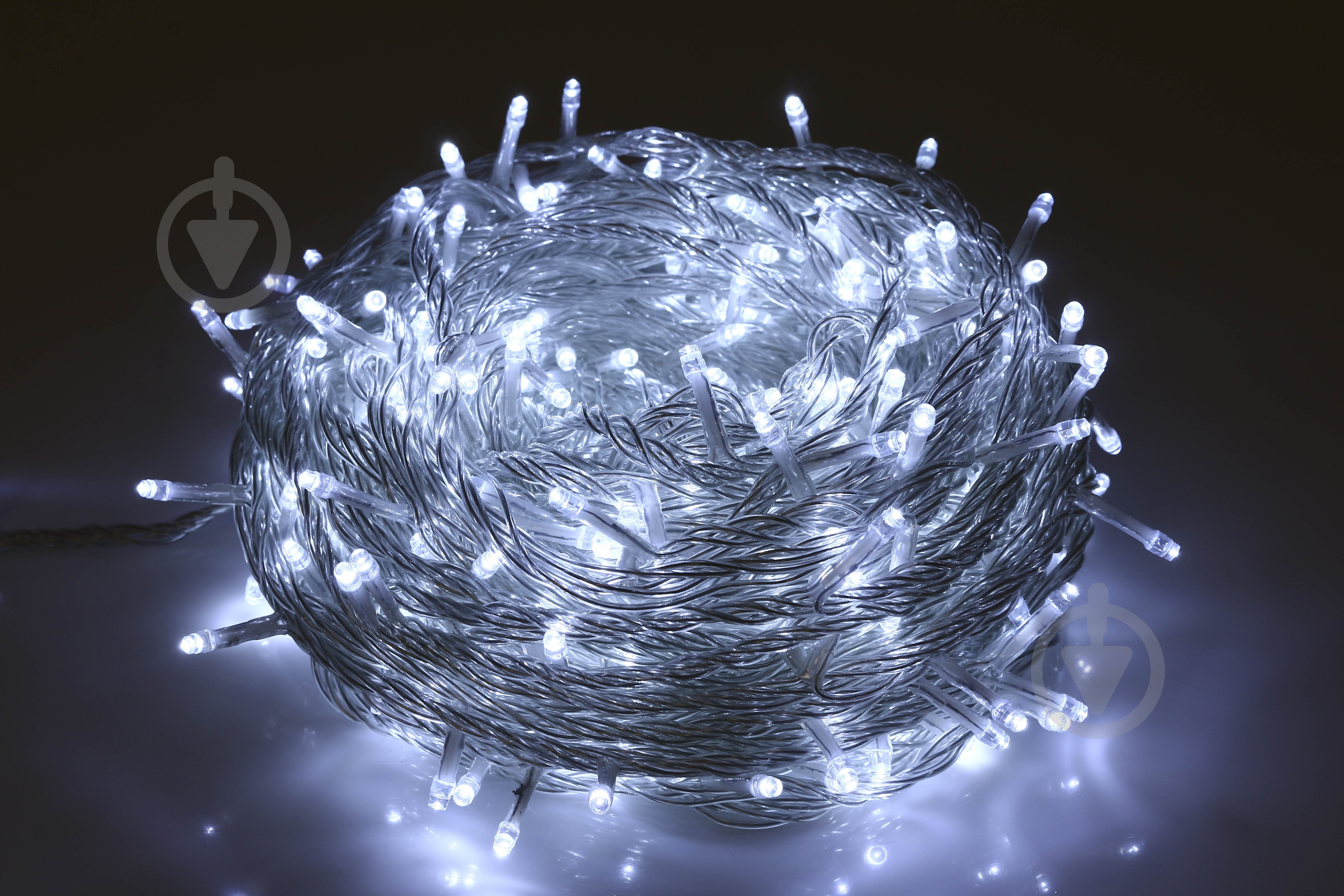 Электрогирлянда линейная Феєрія QC3001 цвет холодно-белый встроенный светодиод (LED) 300 ламп - фото 1