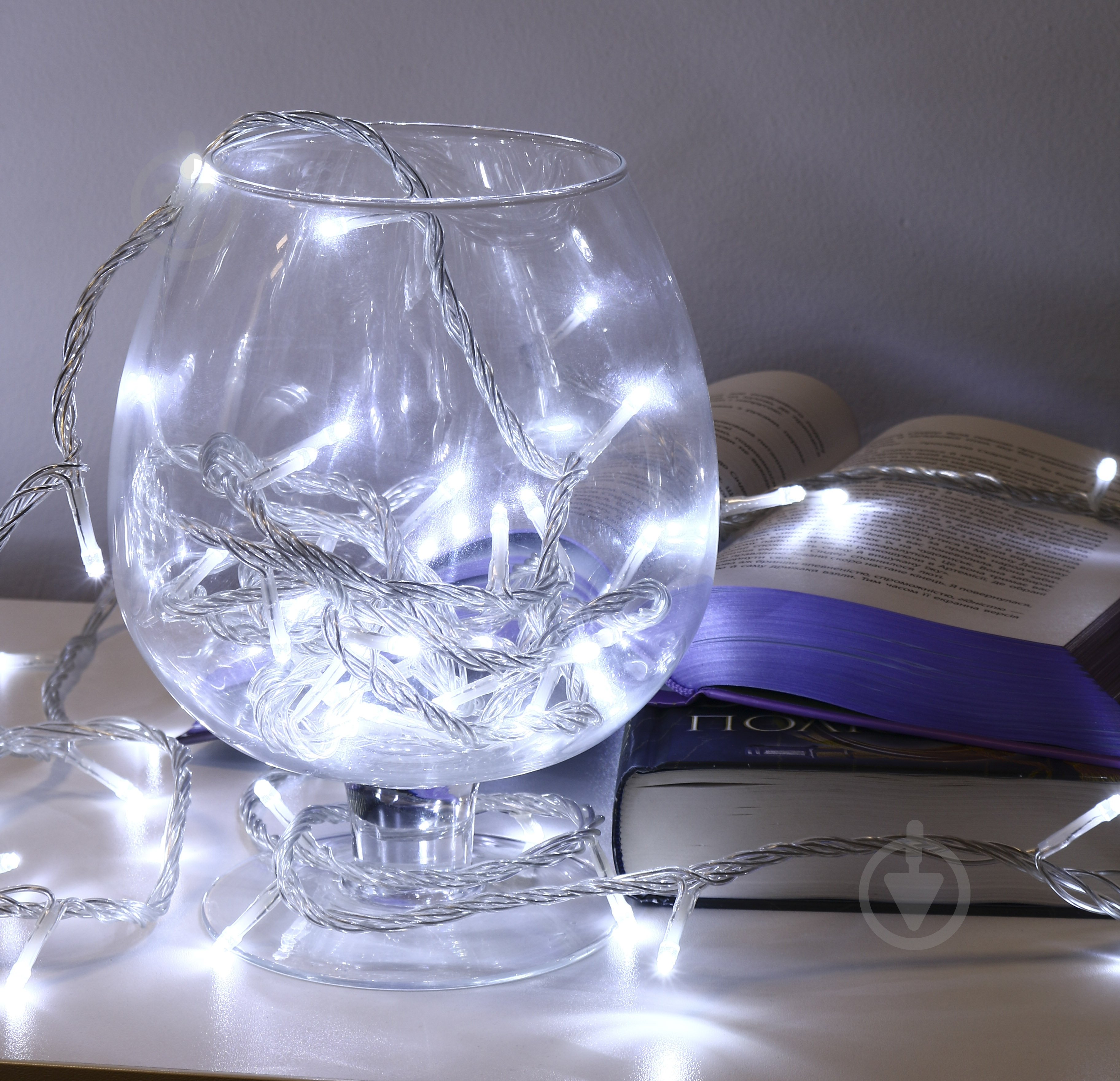 Электрогирлянда линейная Феєрія QC3001 цвет холодно-белый встроенный светодиод (LED) 300 ламп - фото 3