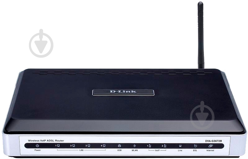 Wi-Fi-роутер D-Link DVA-G3672B/RU - фото 1 Wi-Fi-роутер D-Link DVA-G3672B/RU - фото 1