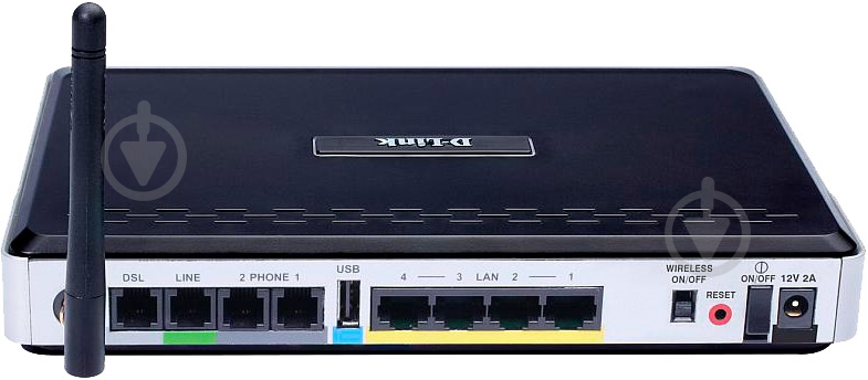 Wi-Fi-роутер D-Link DVA-G3672B/RU - фото 2 Wi-Fi-роутер D-Link DVA-G3672B/RU - фото 2