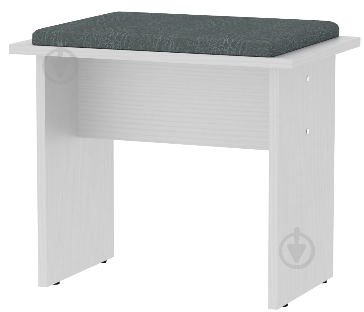 Табурет Компанит Т-7 серый / нимфея альба - фото 1 Табурет Компанит Т-7 серый / нимфея альба - фото 1