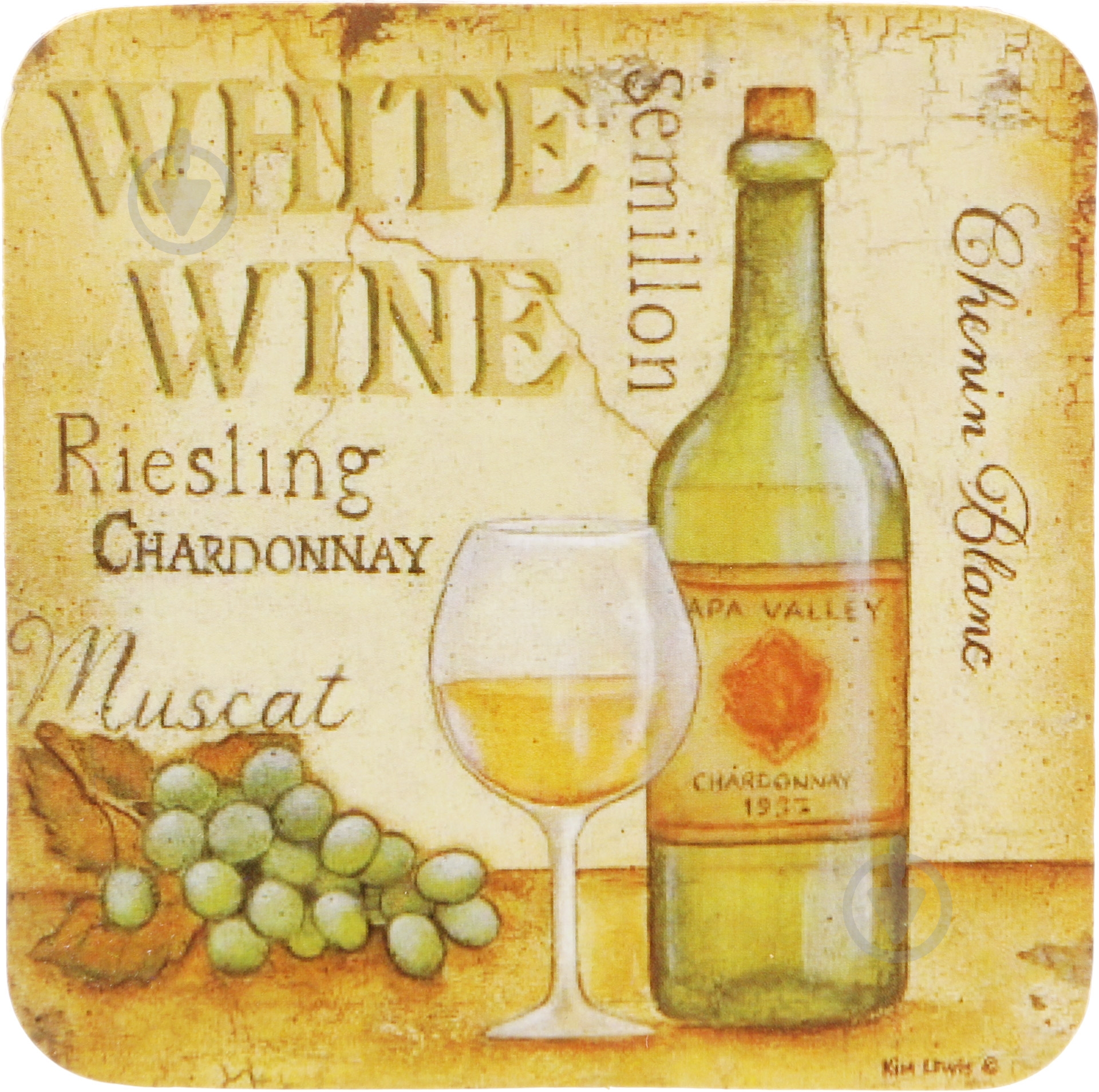 Подставка под стакан White Wine SA-1446 - фото 3 Подставка под стакан White Wine SA-1446 - фото 3