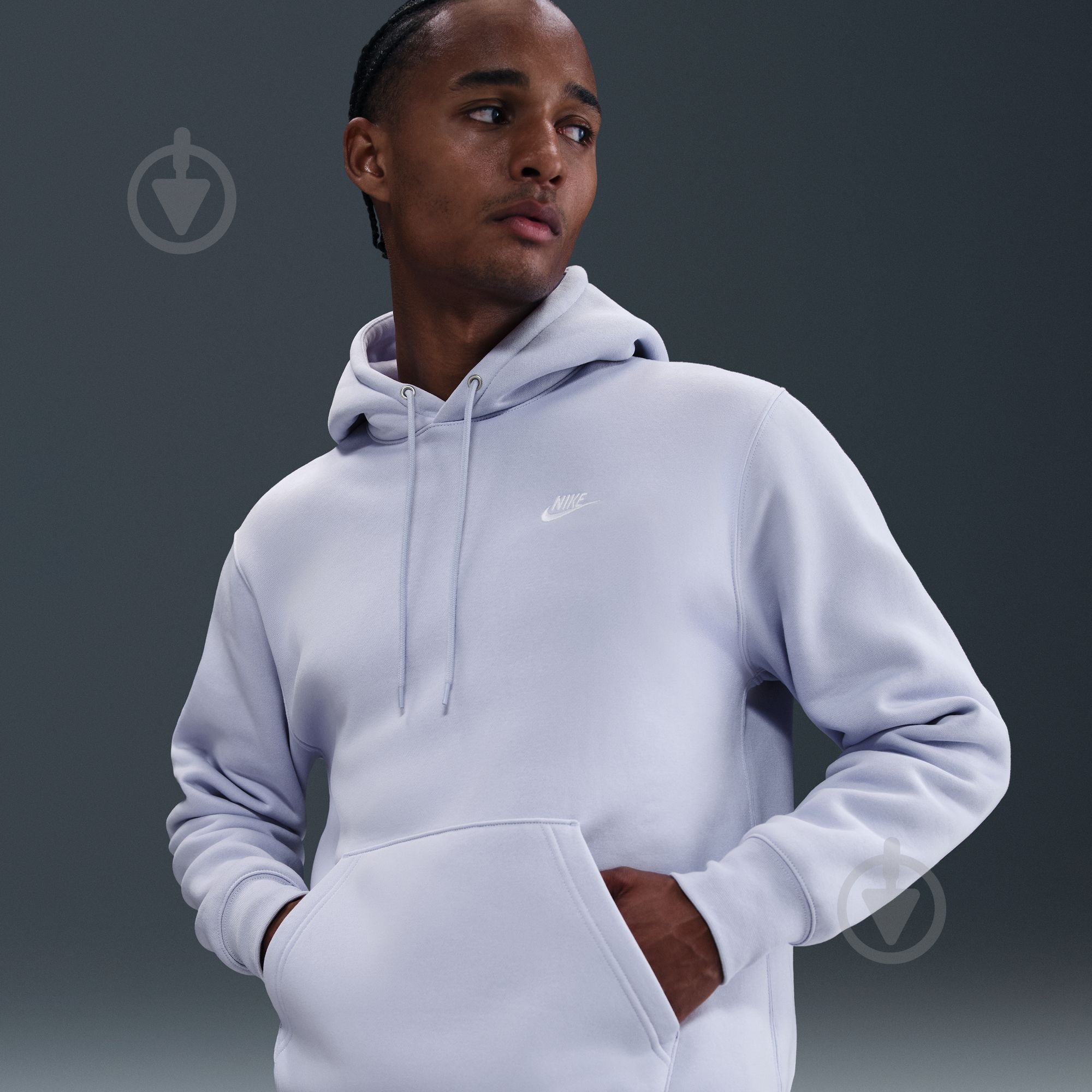Джемпер Nike M NK CLUB BB PO HOODIE FN3859-057 р.2XL блакитний - фото 9 Джемпер Nike M NK CLUB BB PO HOODIE FN3859-057 р.2XL блакитний - фото 9