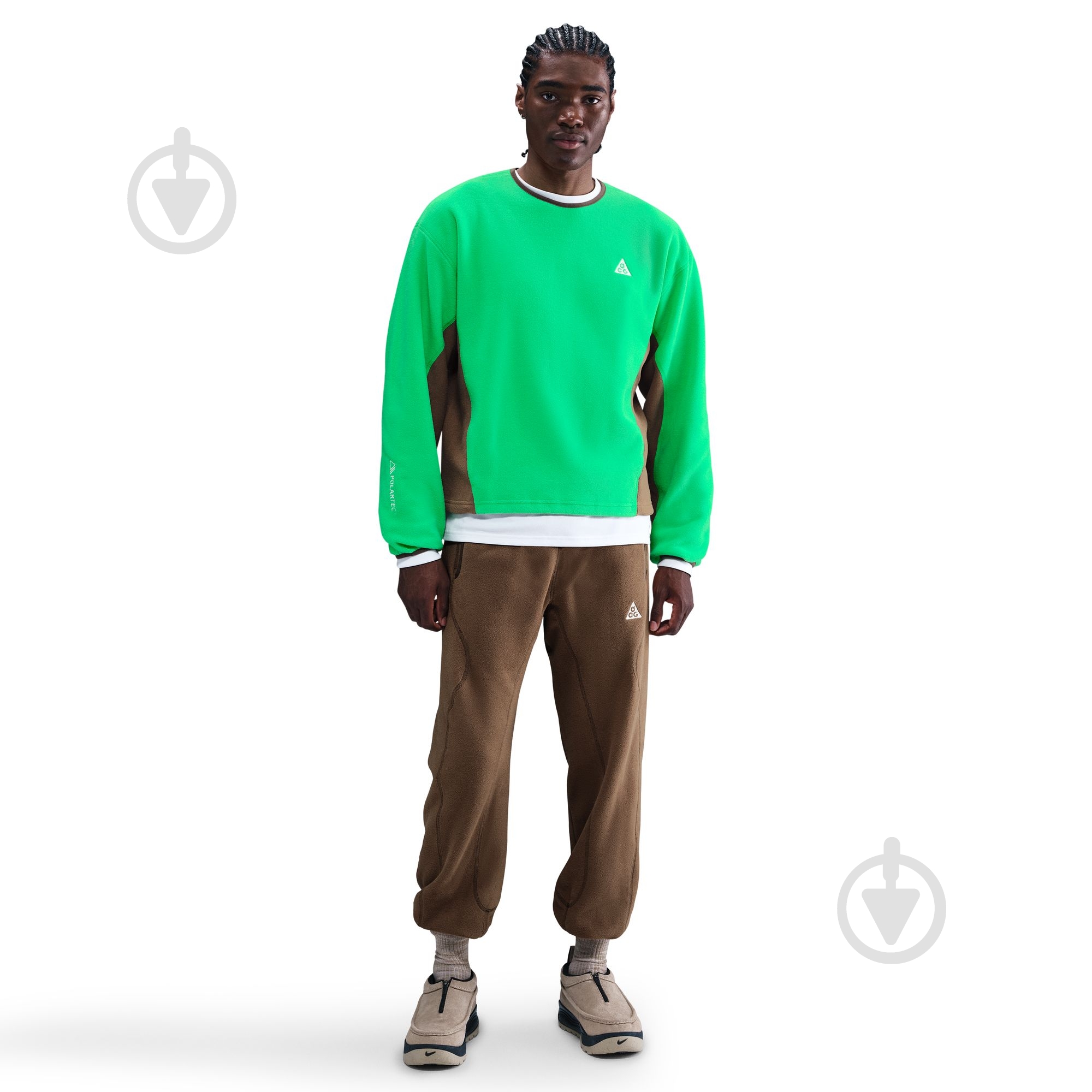 ᐉ Світшот Nike U ACG WOLF TREE CREW HV1117-388 р.2XL зелений