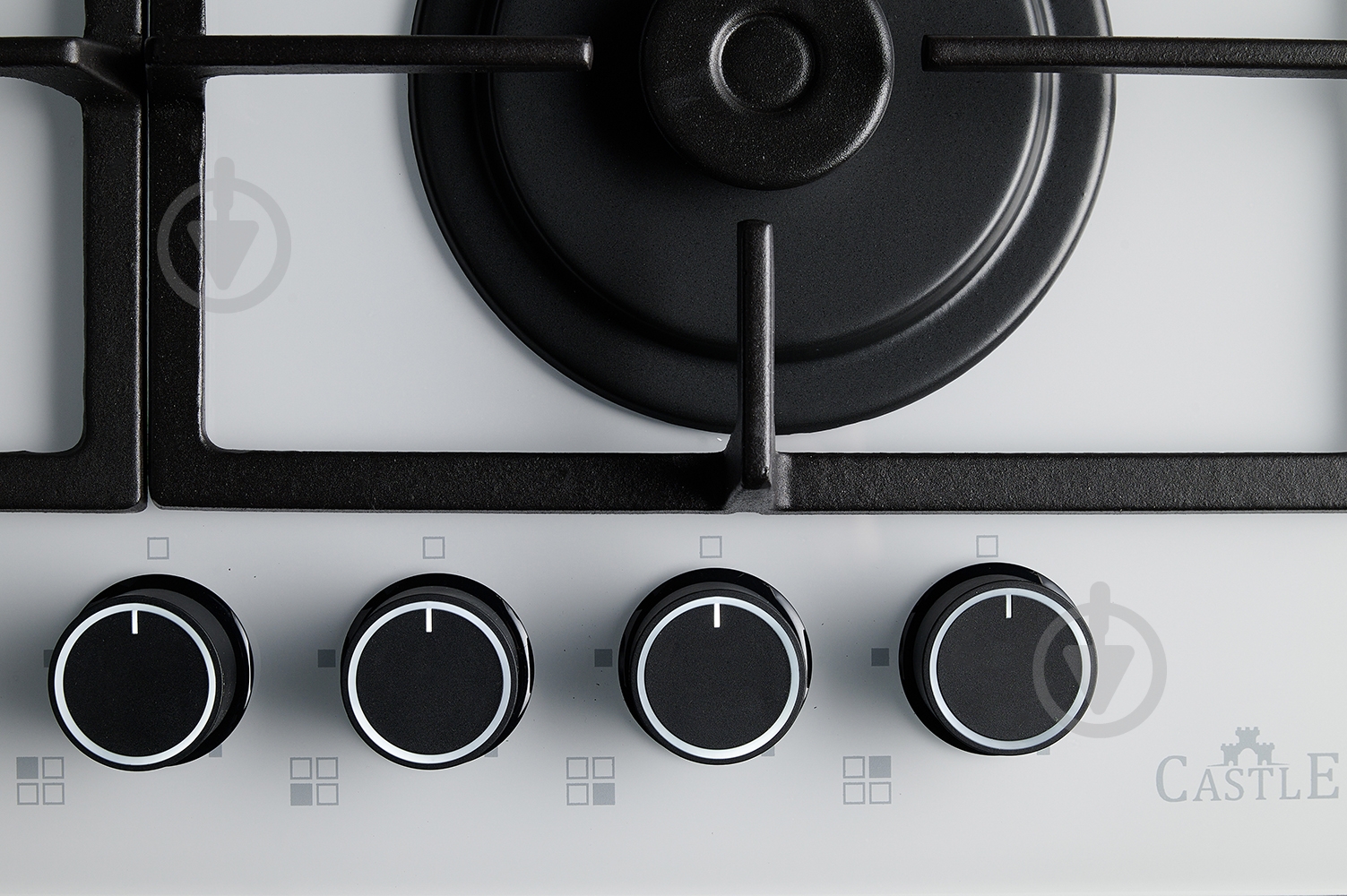 Варочная поверхность газовая Castle CGS-602W - фото 2