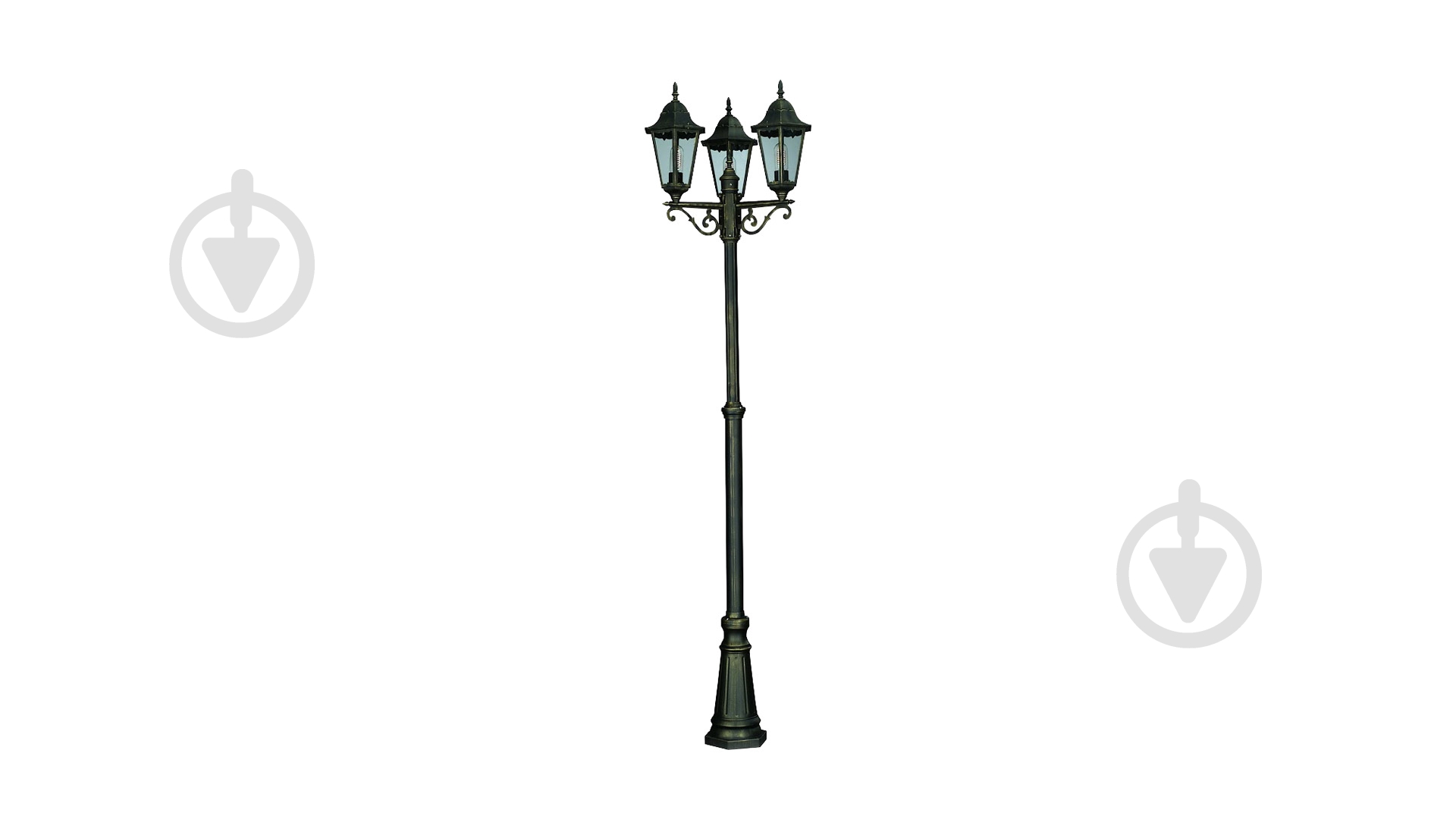 Фонарный столб Blitz E27 100 Вт IP44 античная бронза 5020-63 - фото 1