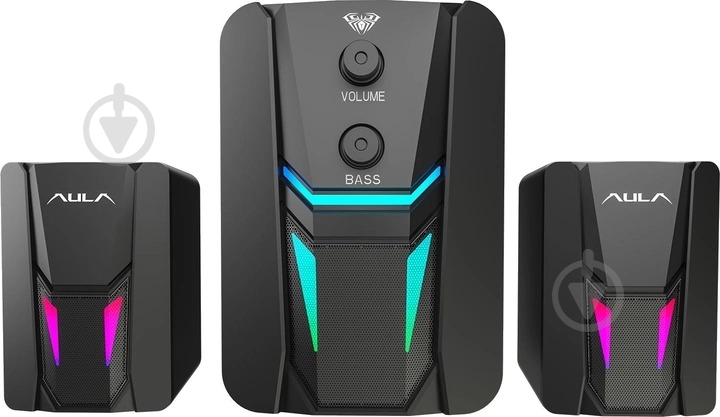 Акустическая система Aula N-189 Wired 2.1 black (6948391265070) - фото 1