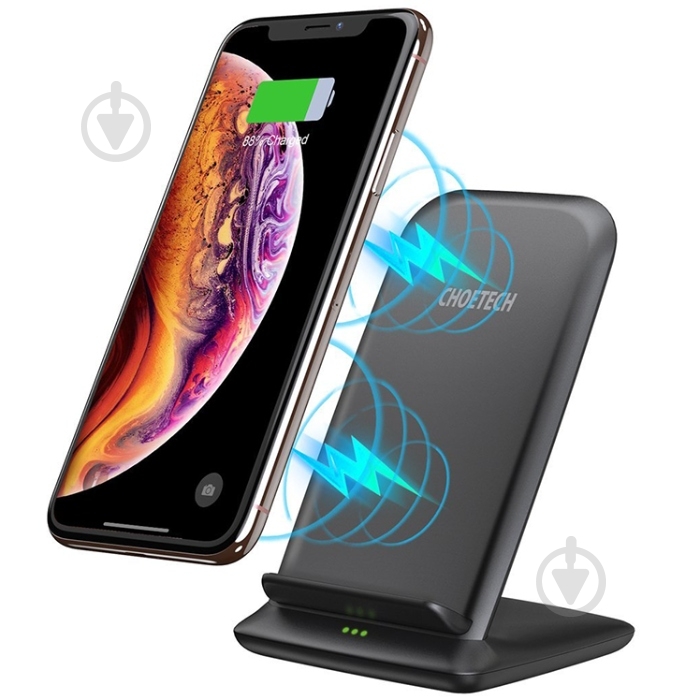 Зарядное устройство Choetech T555-F-BK - фото 5 Зарядное устройство Choetech T555-F-BK - фото 5