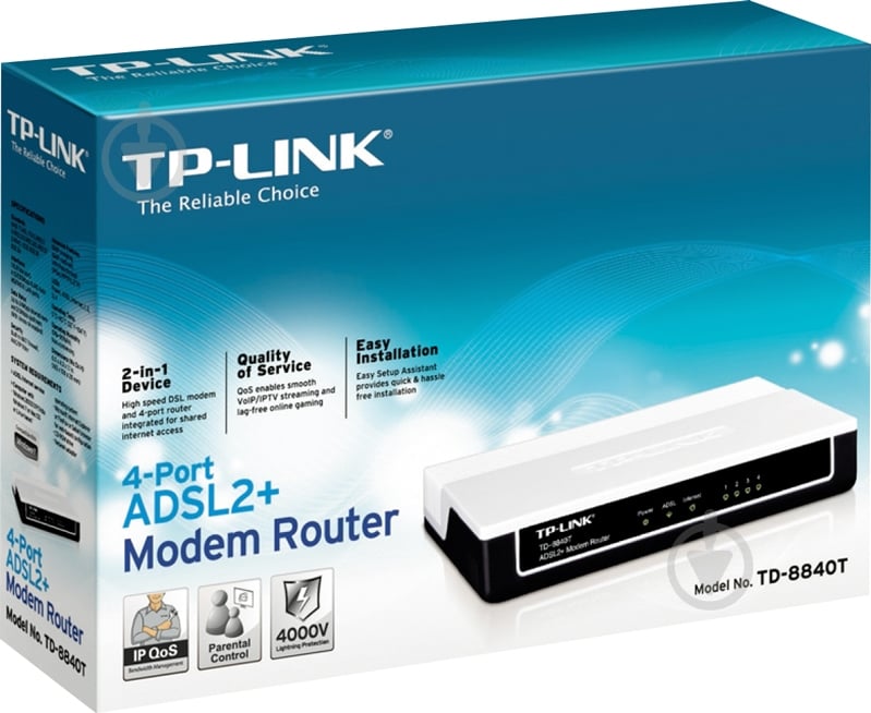 Роутер TP-Link TD-8840T - фото 5