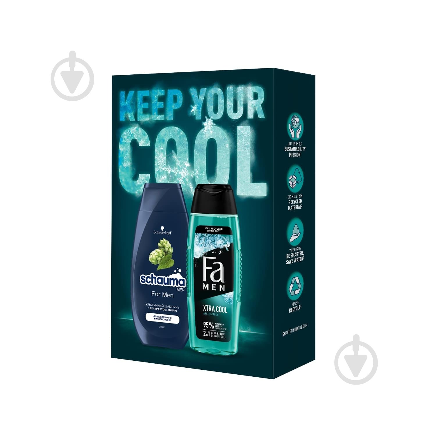 Набір подарунковий для чоловіків Schauma Keep your cool - фото 4