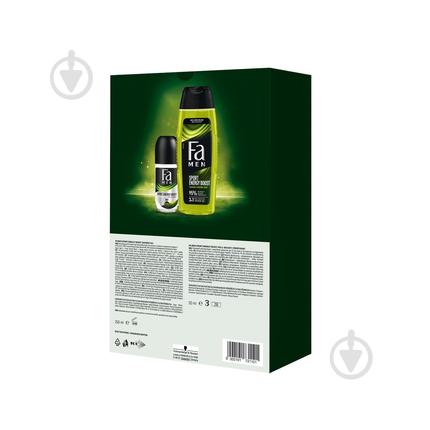 Набір подарунковий для чоловіків Fa Boost your power - фото 5