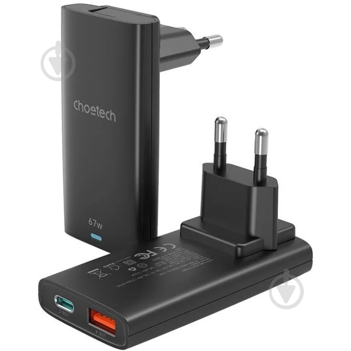 Зарядное устройство Choetech PD6011-EU-BK - фото 1 Зарядное устройство Choetech PD6011-EU-BK - фото 1