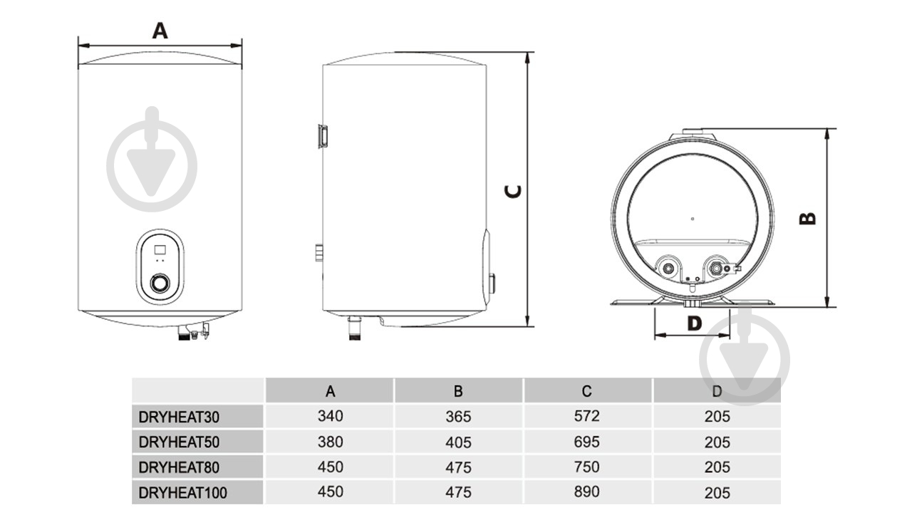 Бойлер Gorenje DRYHEAT30 - фото 3