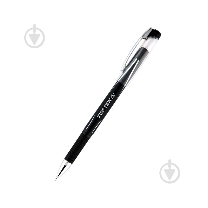 Ручка гелева Unimax Top Tek Gel чорна UX-133-01 - фото 1