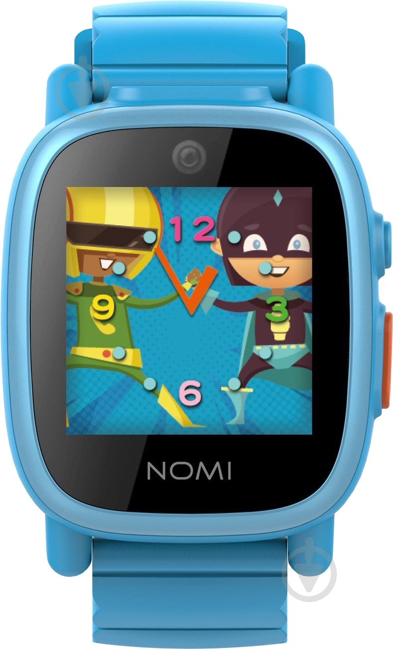 Смарт-часы Nomi Kids Heroes W2 blue - фото 2