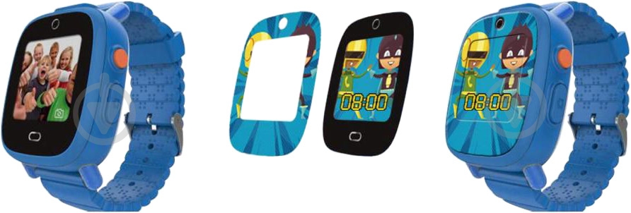 Смарт-часы Nomi Kids Heroes W2 blue - фото 6