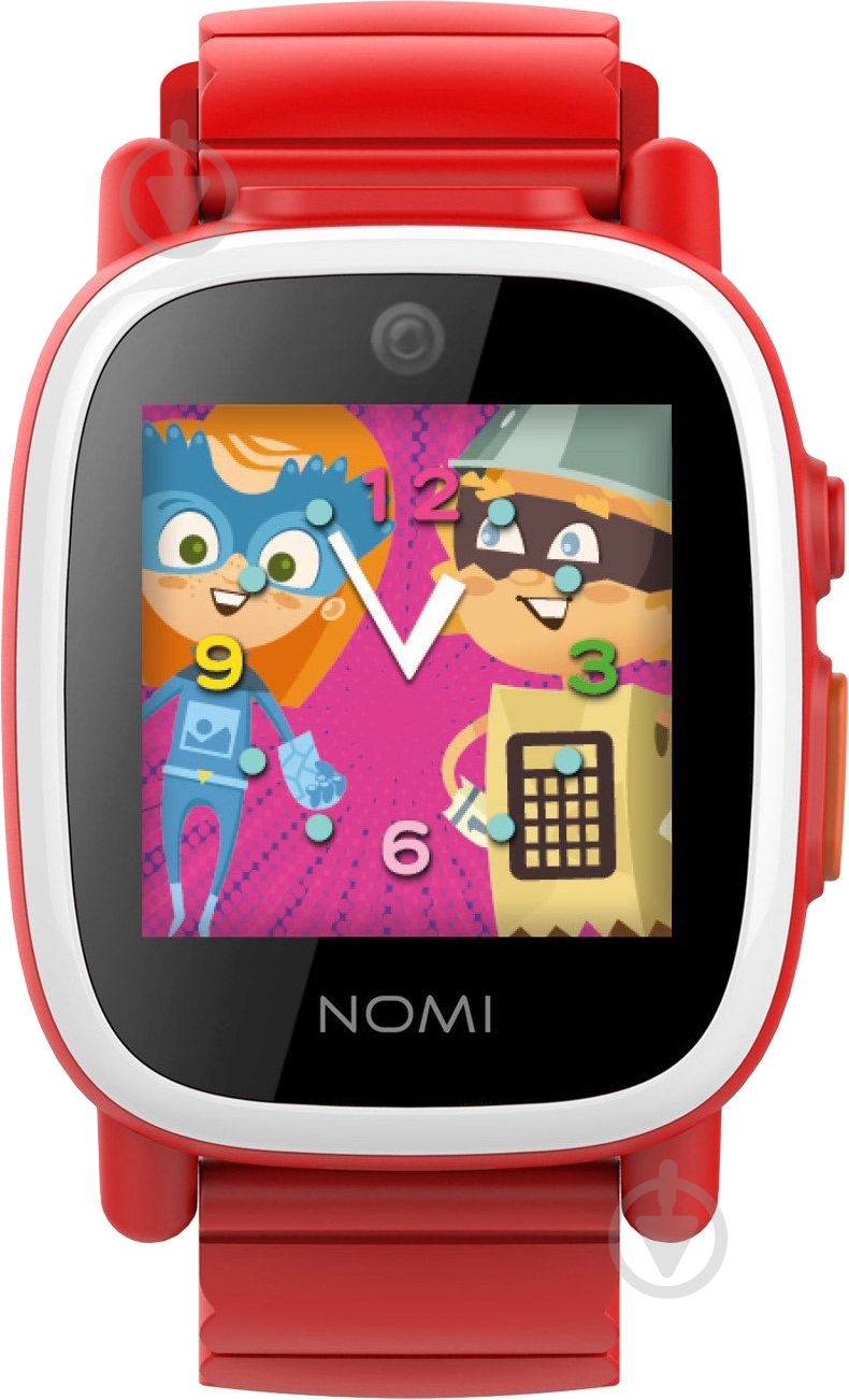 Смарт-часы Nomi Kids Heroes W2 red - фото 2