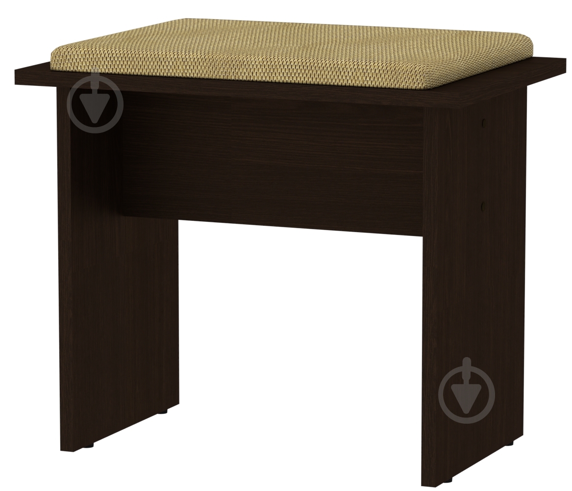 Табурет Компанит Т-7 торонто браун / венге - фото 1 Табурет Компанит Т-7 торонто браун / венге - фото 1