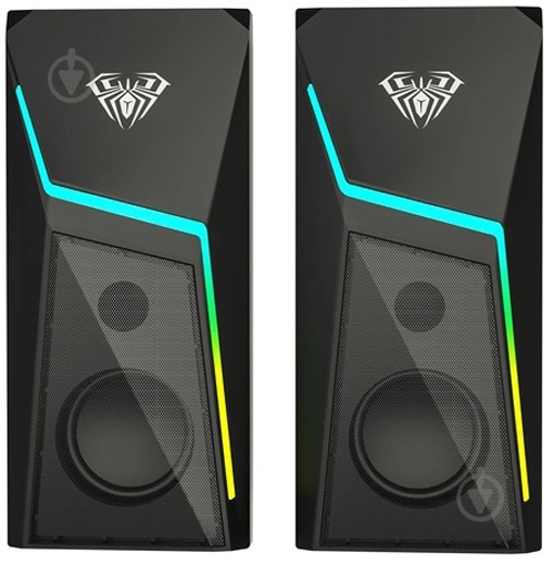 Акустическая система Aula N-521 2.0 black (6948391265063) - фото 1