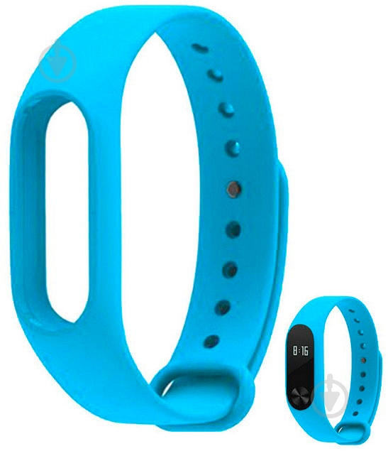 Змінний браслет Xiaomi Mi Band 2 blue - фото 1